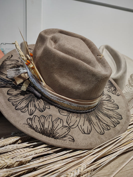 Hand-burned Hats