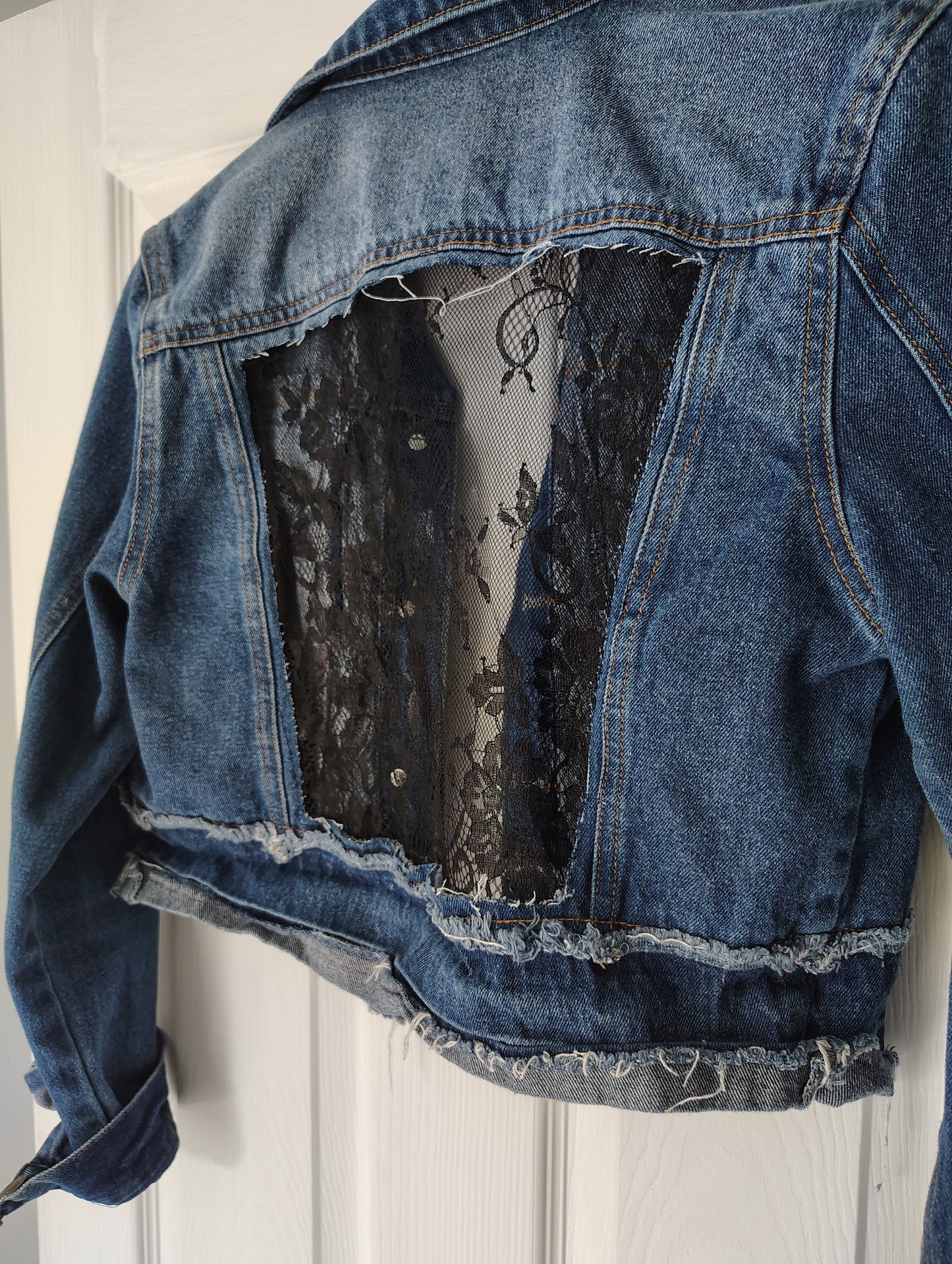 'Denim & Lace' - Size S